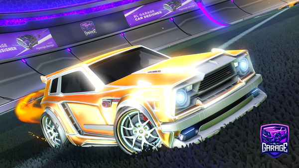 A Rocket League car design from Tensory