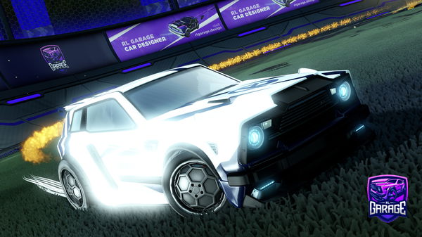 A Rocket League car design from Reesey-triplet1t