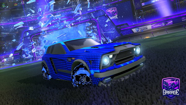A Rocket League car design from WispexeV2