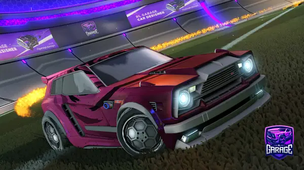 A Rocket League car design from NetfishHun