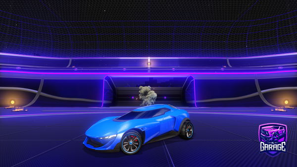 A Rocket League car design from Mazda3