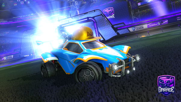 A Rocket League car design from CoupedCat