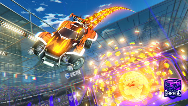 A Rocket League car design from RemixTheLegend