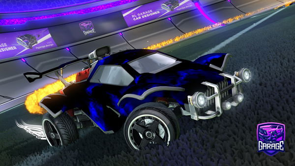 A Rocket League car design from Crxkir