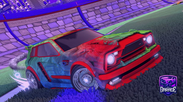 A Rocket League car design from liletarzzy