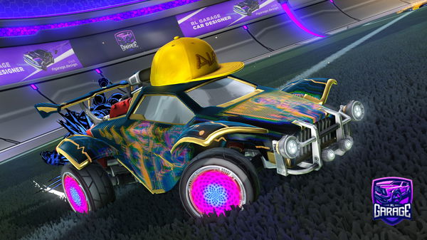 A Rocket League car design from RLjohnny