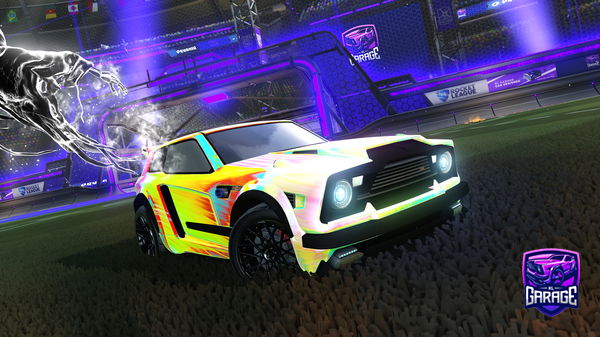 A Rocket League car design from lucakat