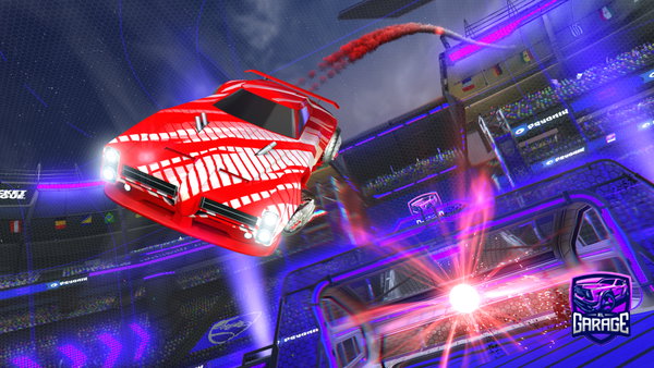 A Rocket League car design from bappleton