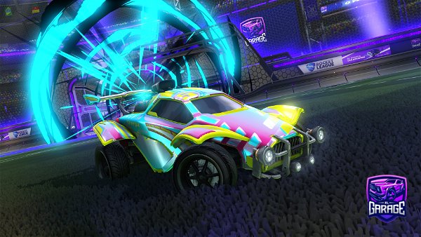 A Rocket League car design from wotEBO