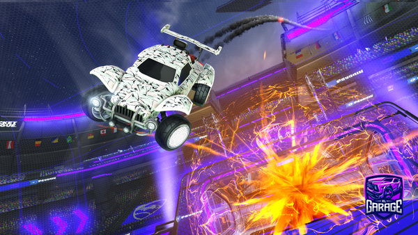 A Rocket League car design from Sh4dww