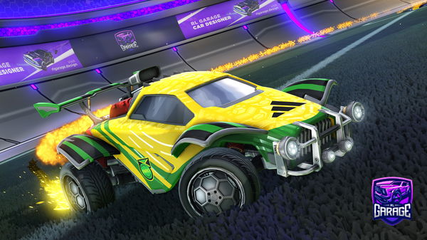 A Rocket League car design from Dxrk_tvv1