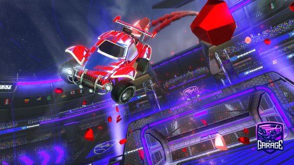 A Rocket League car design from AstroMars