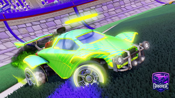 A Rocket League car design from SPURSSon7