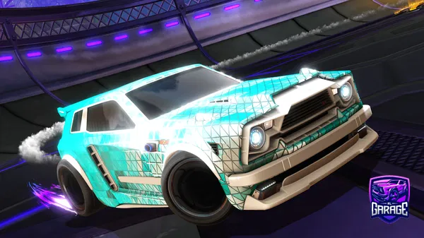 A Rocket League car design from CoBeMo