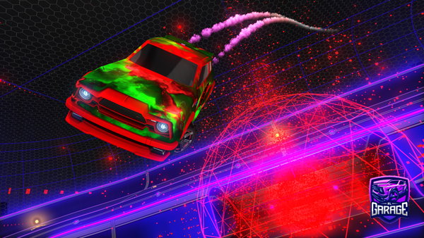 A Rocket League car design from TR33TOPZ