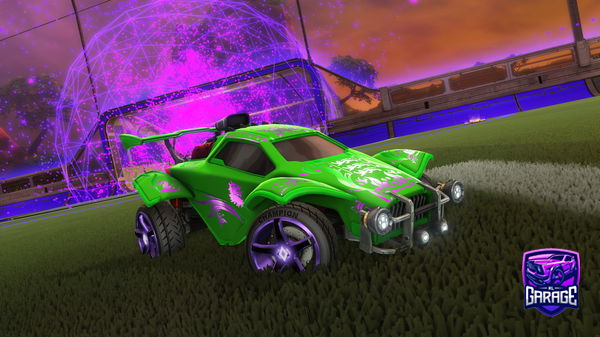 A Rocket League car design from SkyStrikeRL