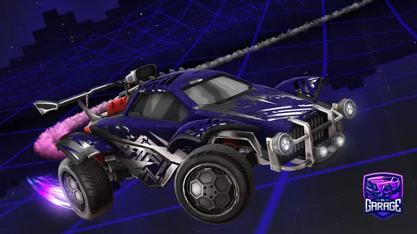 A Rocket League car design from Splashbarnes