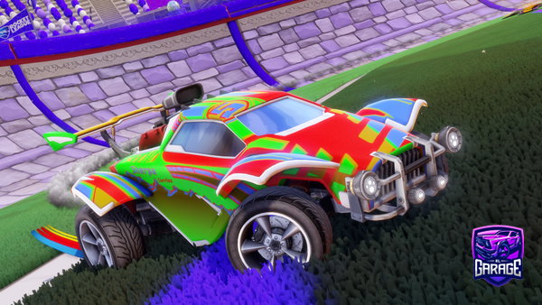 A Rocket League car design from ii_F7_