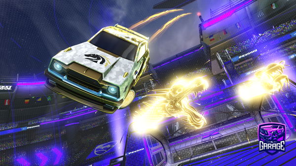 A Rocket League car design from Springtraphh