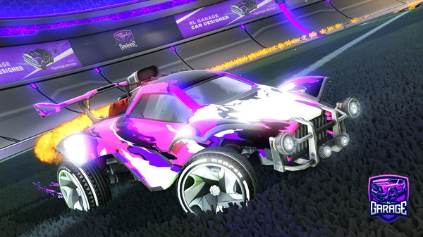 A Rocket League car design from DunnitRL_on_YT