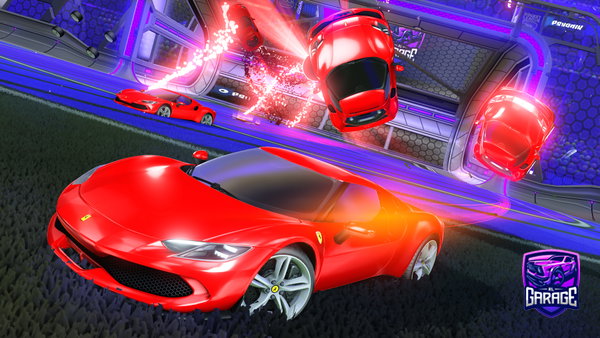 A Rocket League car design from JulianBee018
