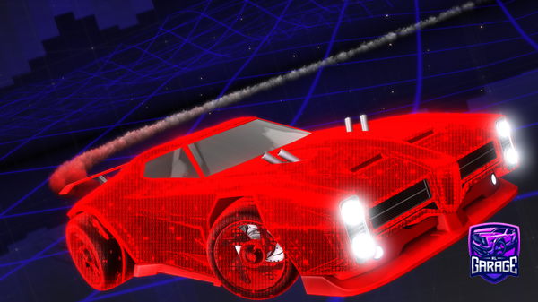 A Rocket League car design from mzbalistic