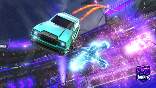A Rocket League car design from Snowboardrager