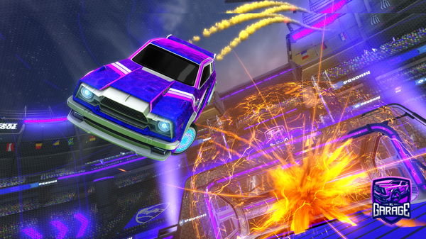 A Rocket League car design from Obamareal