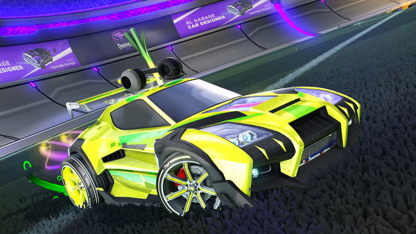 A Rocket League car design from Kohaku00