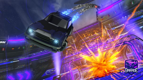 A Rocket League car design from ryzzu