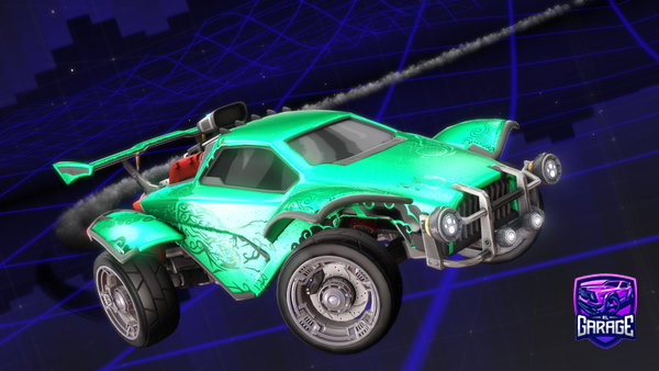 A Rocket League car design from sscdtho