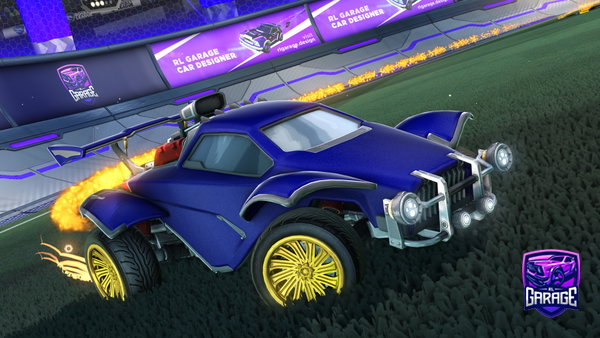 A Rocket League car design from SykikRL