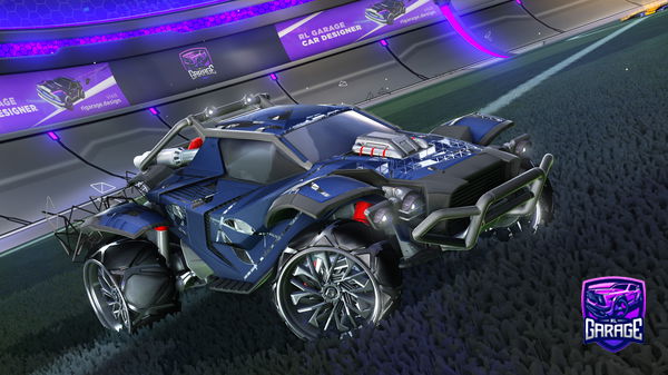 A Rocket League car design from brien756