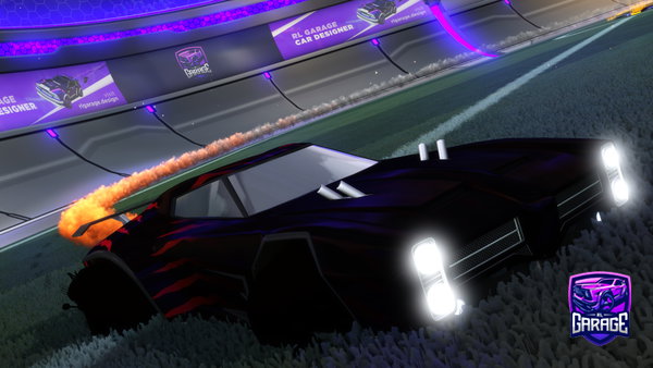 A Rocket League car design from TheToxicFranco