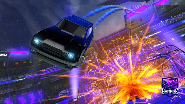 A Rocket League car design from gurkasos