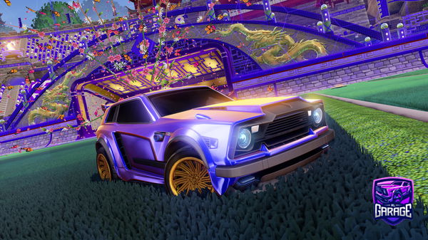 A Rocket League car design from IN0