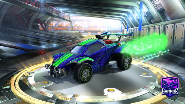 A Rocket League car design from OGrichierich909324