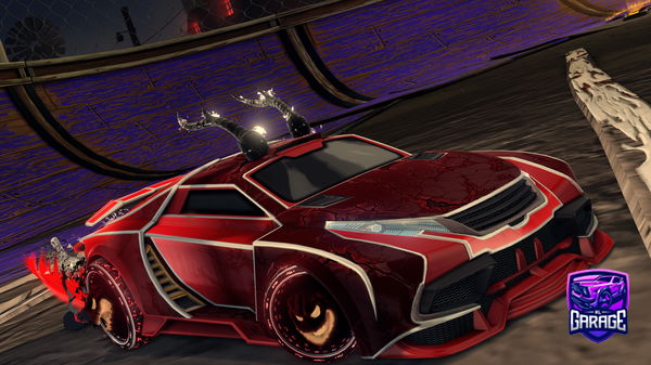 A Rocket League car design from irosario78