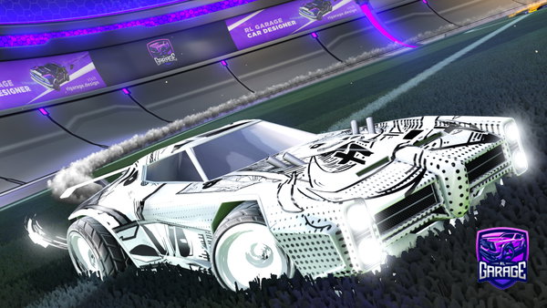 A Rocket League car design from 2Buds
