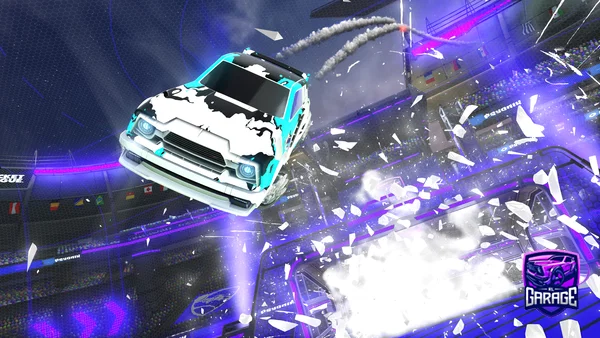 A Rocket League car design from savagelife
