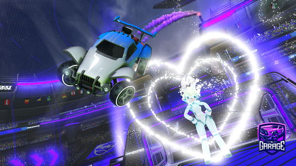 A Rocket League car design from M1VIBEZZ