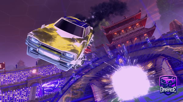 A Rocket League car design from ZombieChicken92