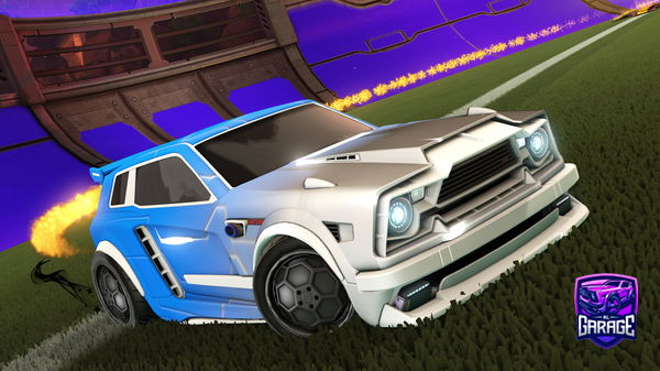 A Rocket League car design from Ghosty01