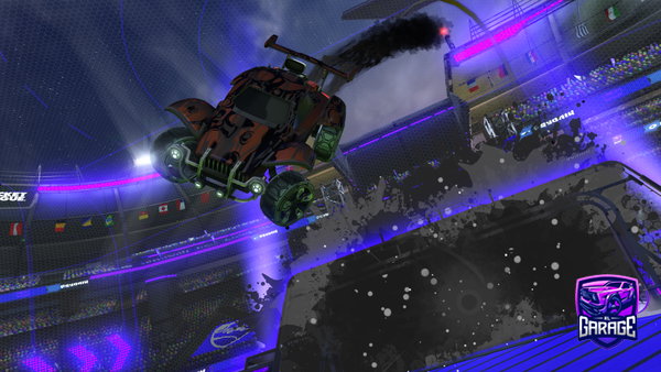 A Rocket League car design from Rvxhz
