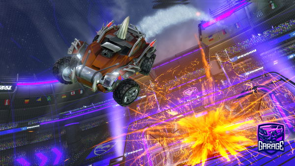 A Rocket League car design from turbo492