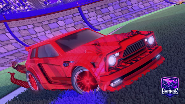 A Rocket League car design from Rdicko