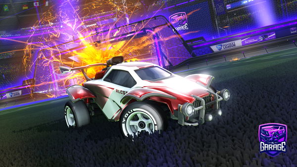 A Rocket League car design from Skrvz