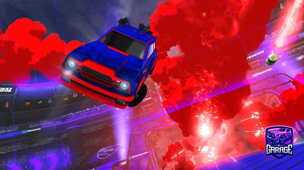 A Rocket League car design from tijckers