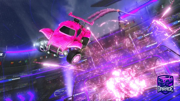 A Rocket League car design from luinartor