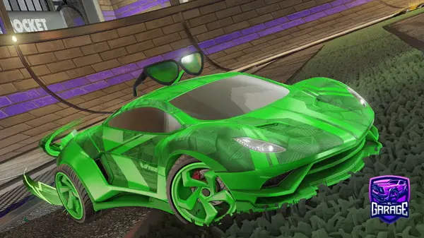 A Rocket League car design from irosario78